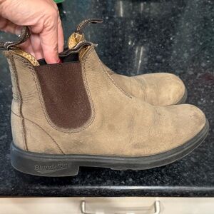 Blundstone Men's Tan Chelsea Boots